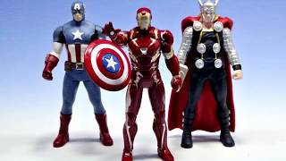 【メタコレ】アベンジャーズ　アイアンマン マーク46/ キャプテン・アメリカ/ソー　Avengers IRON MAN MARK46/CAPTAIN AMERICA/THOR