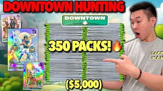 I opened 350 PACKS () of the NEW DONRUSS FOOTBALL for an INSANE DOWNTOWN HUNT (BIG HITS GALORE)!