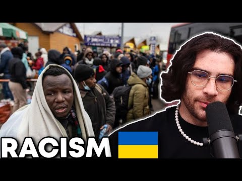 Thumbnail for Africans BLOCKED from leaving Ukraine by Racist Officials | HasanAbi Reacts