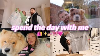 spend the day with me 🤍 | primark shopping & haul, homey day