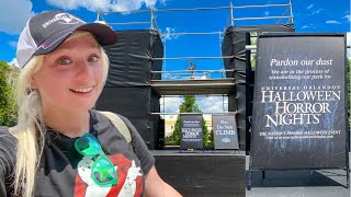 Universal Studios Halloween Horror Nights 2021 MAJOR Construction UPDATE + New Merchandise! HHN30