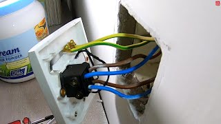 Replacing the water heater switch 更換熱水爐 曲架掣教學