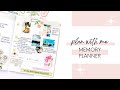 Plan With Me | Memory Planner | Pinkfresh Florals | Stop The Blur | Heidi Swapp Storyline Chapters