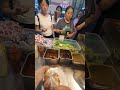 Live broadcast of street food specialties and fruit delicacies