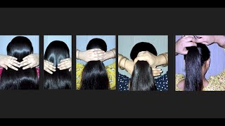 5️⃣🔥😍 Awesome Hairstyles / Easy & Stylish hairstyle 👌 / long hair hairstyle 👌👩🌼