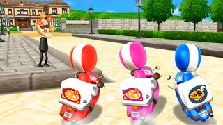 Wii Party Minigames - Player Vs Jackie Vs Alisha Vs Emma (Master Difficulty)