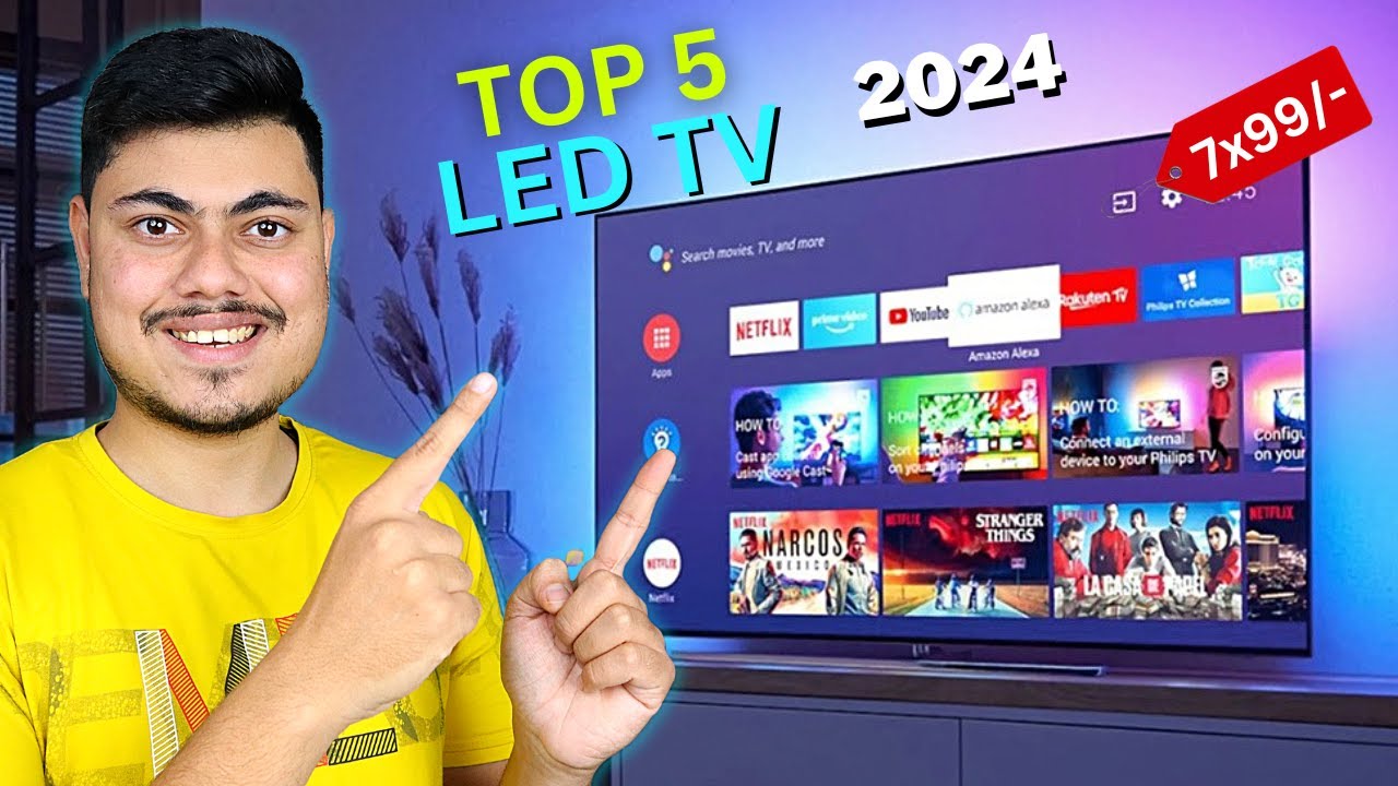 2024 - Top 5 Best Smart Led TV With Best Picture Quality | Best 4k LED TV Under