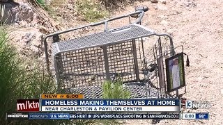 Costco removes homeless camp from Summerlin park