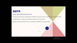 SMTP | SEND MAIL USING PHP | 06E