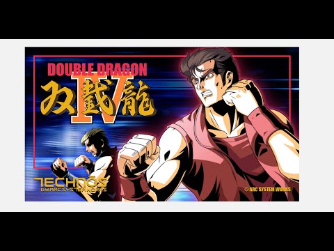 Double Dragon IV (XBOX Series прохождение обзор) 4K Ultra HD