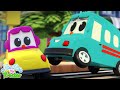 Wheels on the bus vehicles song nursery rhymes for babies