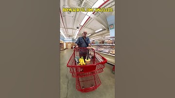 Strolling with Mikey in Trader Joe’s (part 1) #shorts