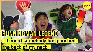 [RUNNINGMAN] I thought somebody had punched the back of my neck (ENGSUB)