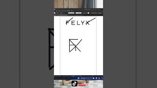 Desain logo nama FELYX #logo #adobeillustrator #desainlogo #desain #adobe #design