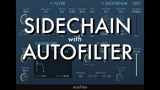 How to SIDECHAIN with Logic Pro X AUTOFILTER (Xfer LFO Tool Style)