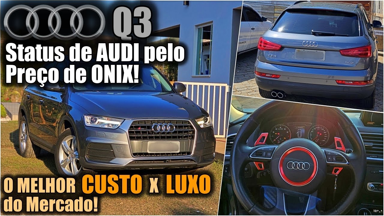 COMPREI O AUDI Q3 1.4 TFSI 2016! O SUV Premium Usado que NINGUÉM VÊ! (Review Completo)