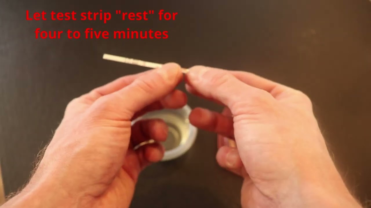 How to home test for THC in about 1 minute!