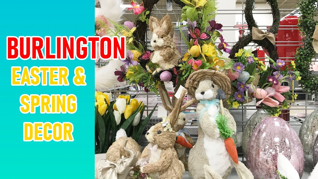 BURLINGTON EASTER AND SPRING DECOR 2020 SHOP WITH ME YouTube
