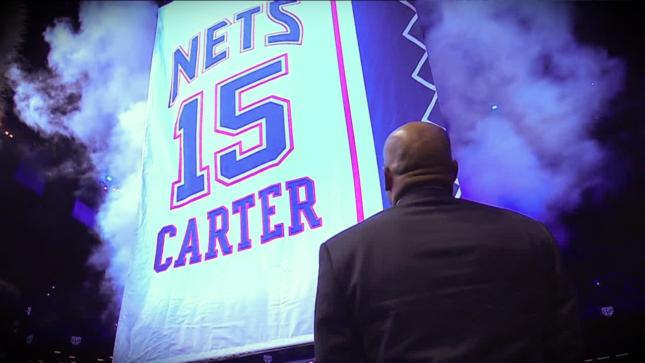 Полная выбытие майки «Нетс» Винса Картера