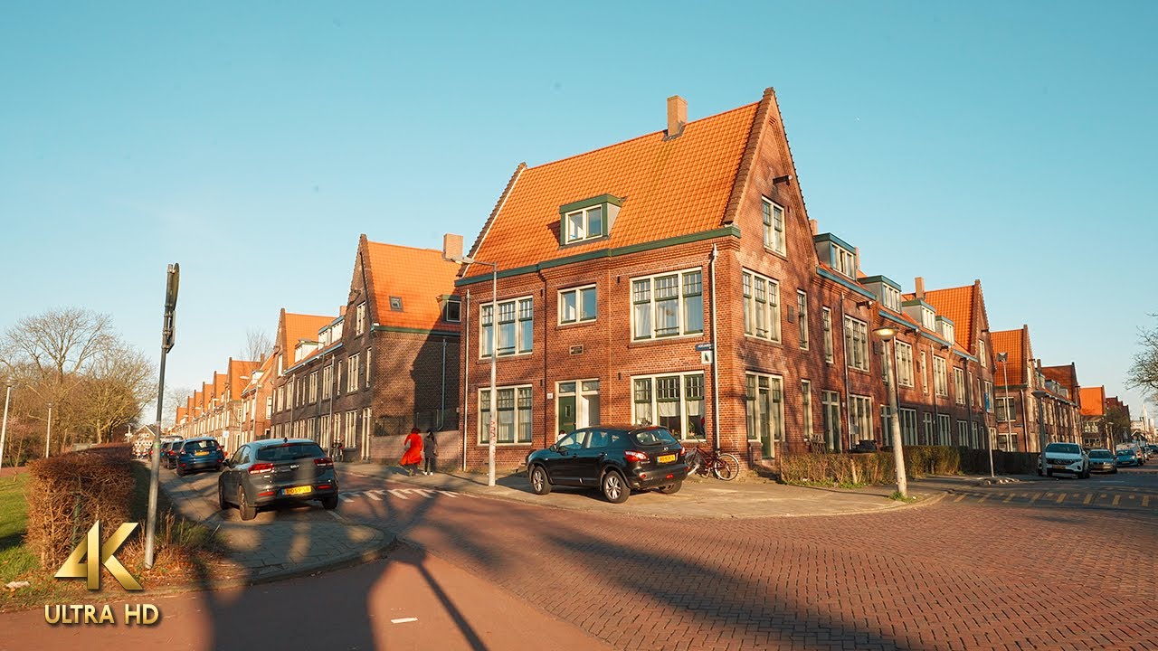 Walking Upcoming Amsterdam-Noord • City Ambience • 4K ASMR