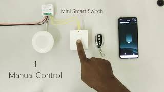 WiFi Smart Switch Demo | App + RF Remote + Manual Switch screenshot 5