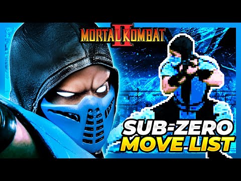 Mortal Kombat 4 - Sub-Zero Move List 