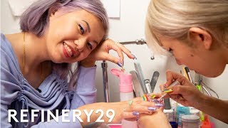 I Got A $300 3D Japanese Manicure | Beauty With Mi | Refinery29