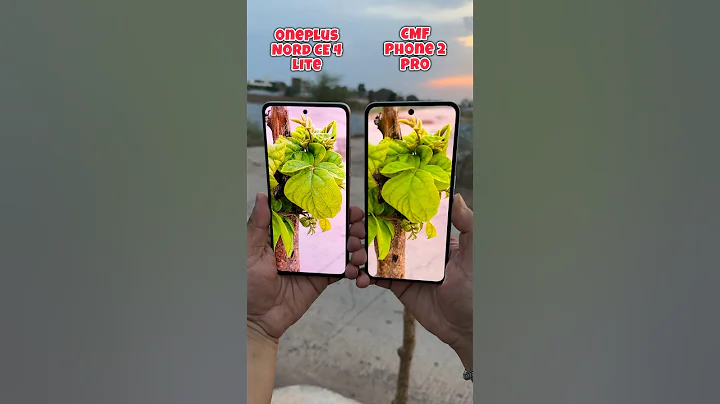Oneplus Nord Ce 4 Lite Vs CMF Phone 2 Pro Camera