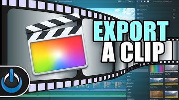 Final Cut Pro X - How to Export A Clip 🎬