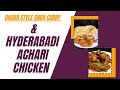 Dhaba Style Anda Curry &amp; Hyderabadi Achari Chicken || Asmr Kitchen Food || #andacurry #chicken #food