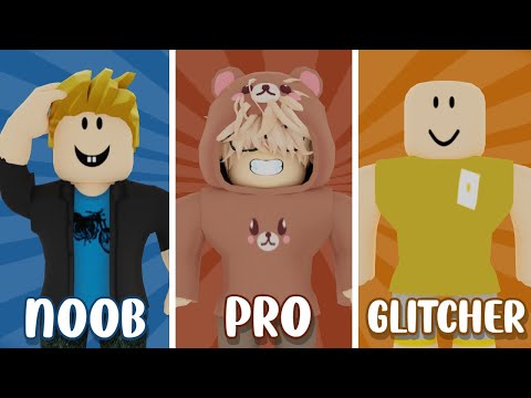 NOOB vs Pro vs GLITCHER (MM2) |Roblox