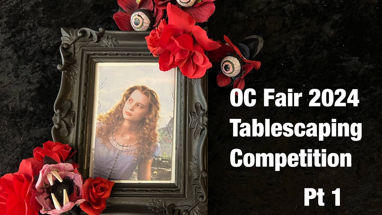Competitive Table Scaping OC Fair 2024 Tablescaping Competition Pt 1 - YouTube