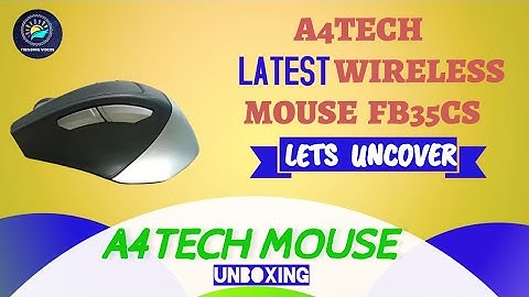 A4Tech FB35CS Bluetooth Mouse Unboxing || Gaming Bluetooth/Wireless mouse Unboxing and Review