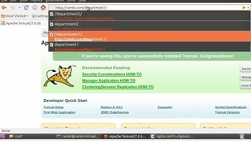 Virtual Host + Nginx + Tomcat