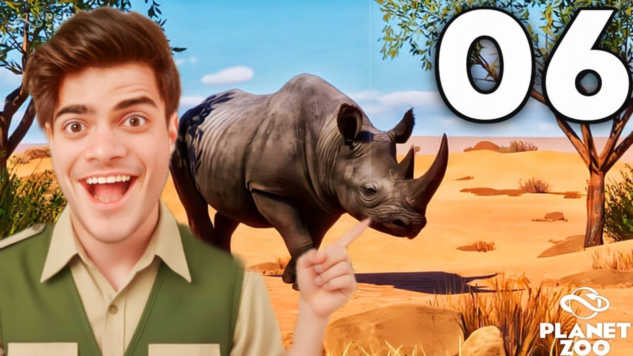 I ADOPT INDIAN RHINOCEROS | PLANET ZOO GAMEPLAY #6