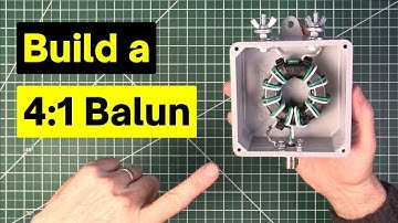 How to build a 4:1 Balun for HF Antennas