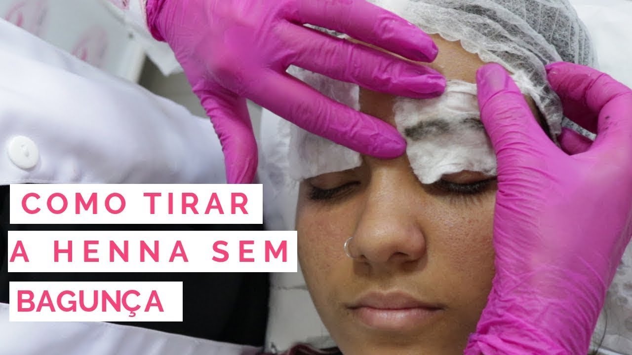 Como tirar a Henna sem fazer bagunça! - YouTube