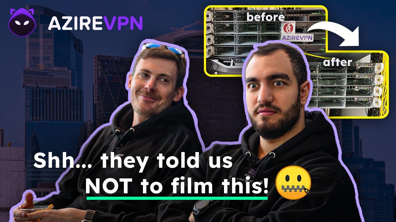 Inside a high security data center 🏢 | Behind the scenes AzireVPN