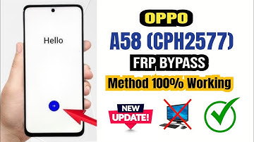 Oppo (Cph2577) Frp Bypass // Without PC // 100% Working Method  Only One click ✔️