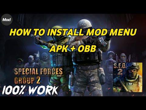 How to install apk menu mod and obb Special Forces Group 2 |Newest 2022 2023 mới nhất