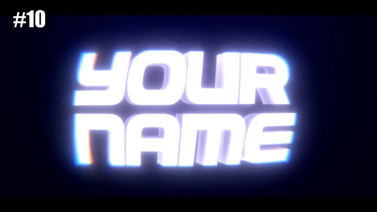 Top 10 Best Intros Youtube