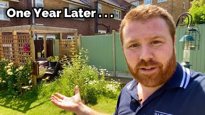 Wildflowers After One Year of Being Planted in a G...
