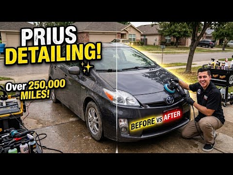 Mga Rookie Mistakes sa pag Detail ng 250k Mile Toyota Prius. - YouTube