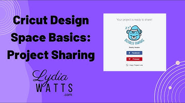 Project Sharing in Cricut Design Space