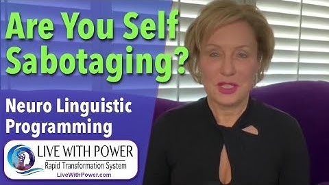 Are you self sabotaging? Anita Kozlowski talks about how you may be self sabotaging your results