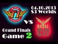 SKT T1 vs RYL | SK Telecom T1 vs Royal Club Game 2 | Finals of Season 3 World Championship | S3 VOD