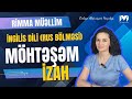 Rus bölməsi / İngilis dili / Rimma müəllim #mhmabituriyent 