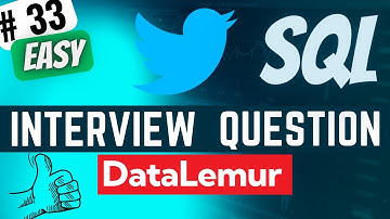 TWITTER Interview Question Solved - SQL | "Histogram of Tweets" | Everyday Data Science