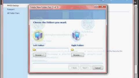 How to setup SyncToy