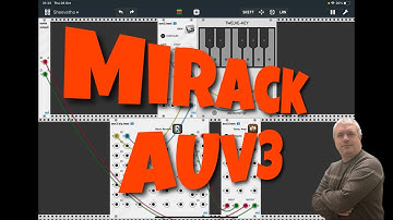 IOS mifki miRack AUv3Host - Tutorial: AUv3 Instruments / Effects